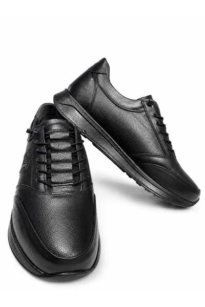 SPOKEN Ayakkabı & Kemer Men's Inside-Outside Genuine Leather Ultra Comfortabl...