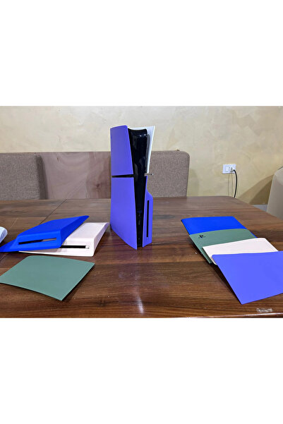 PS5 Slim Uyumlu Özel Tasarım Kasa Kapağı (Faceplate) - Renkli Kapak Seti