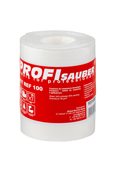 PROFI SAUBER Rezervă de lavetă umedă Ref 100 pentru curățarea echipamentelor ...