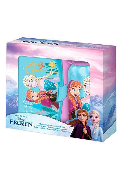 Disney Frozen Lunch box + aluminium bottle set 500ml