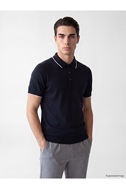 LC Waikiki Lcwaikiki Classic Polo Collar Men's Knitwear T-Shirt