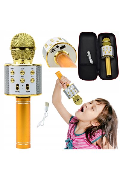 Skleplolki MIKROFON GLOȘNITĂ BLUETOOTH KARAOKE FĂRĂ FIR