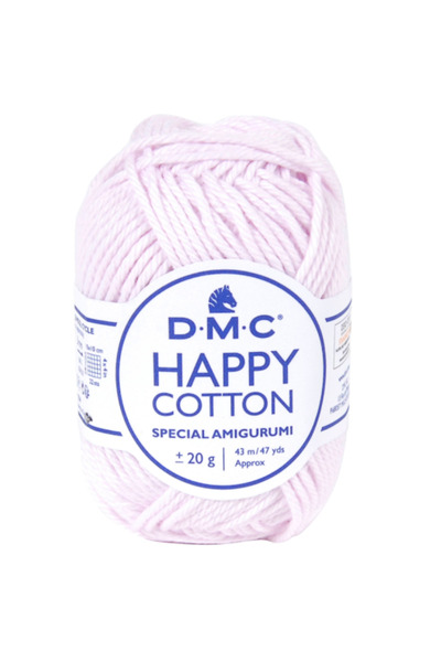 Dmc Fir textil Happy Cotton DMC, pentru crosetat, tricotat si amigurumi, 20g/...