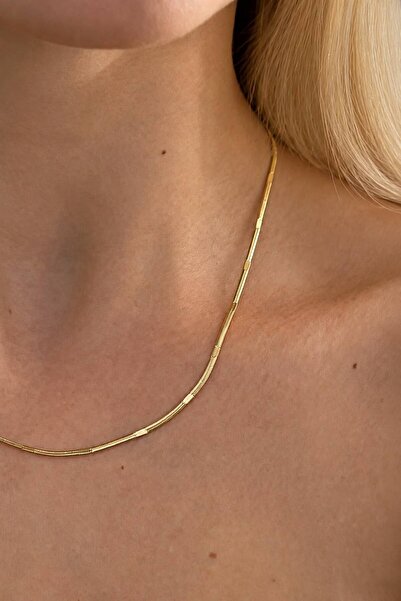 GONESSA Xp Fine Italian Crushed Chain Necklace 45cm |   Xuping Italian Chain ...