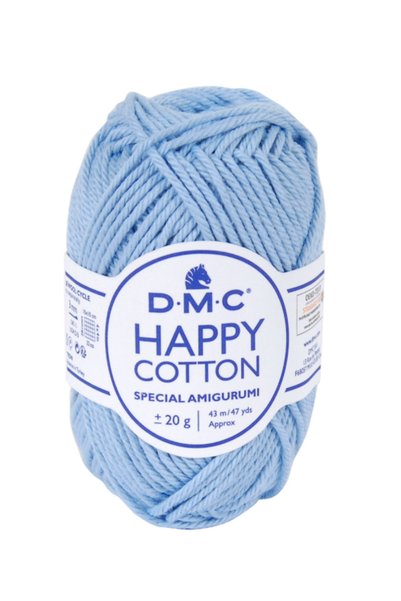 Dmc Happy Cotton DMC textile thread, for crochet, knit and amigurumi, 20g/43m...