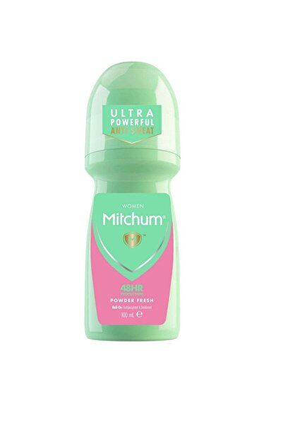 Mitchum Roll On X3 Triple Odour Protection 48H Sweat & Odour Protection Powde...