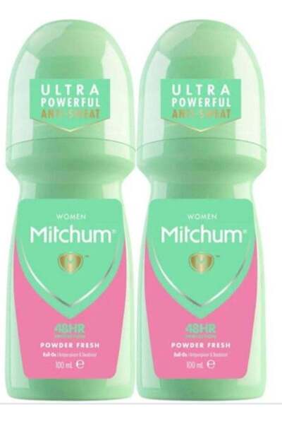 Mitchum Powder Fresh Women Roll-On 48HR Protection Deodorant & Antiperspirant...