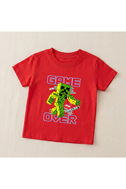 Let's Wear Game over printed t-shirt for kids