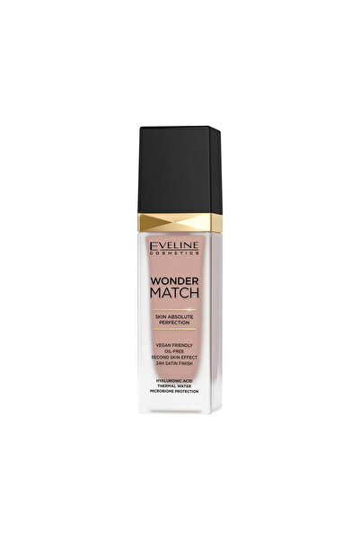 Eveline Wonder Match Fond de ten luxos pentru față - 45 Honey 30ml