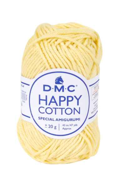 Dmc Fir textil Happy Cotton DMC, pentru crosetat, tricotat si amigurumi, 20g/...