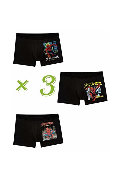 SVART WEAR Spider-Man Brand New Day Design 3-Piece Men's Boxer Set of 3
