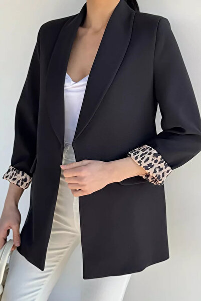TOZLU Perry Women's Shawl Collar Lined Jacket