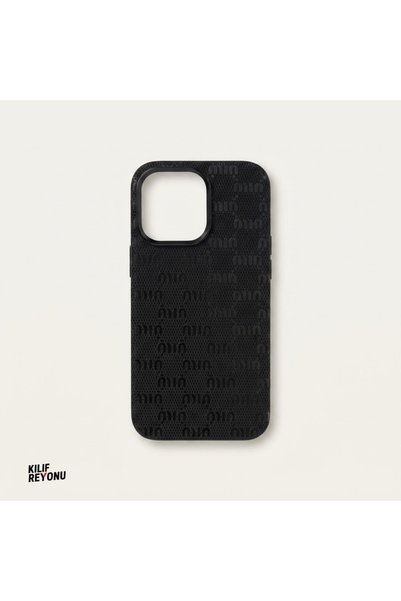 iPhone 16 Pro Max Uyumlu İtalyan Stil Monogram Desenli Premium Kılıf