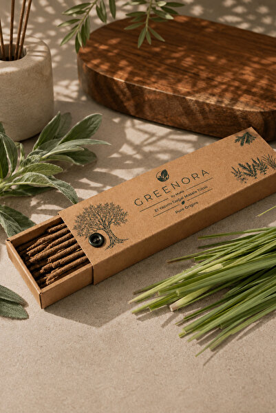 Greenora Pure Origins El Yapımı Doğal Masala Tütsü | Adaçayı, Limonotu & Çam ...
