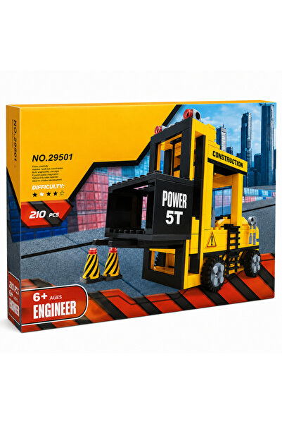 ASTRALTECH 29501 Construction 206 Piece Mini Forklift