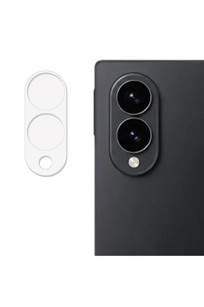 corcishop Samsung Galaxy Z Fold8 Compatible Transparent Framed Camera Lens Pr...