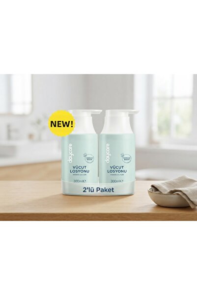 Daycare Sensitive Skin Body Lotion 300ml X 2 Pieces - Deeply Moisturizing Sen...