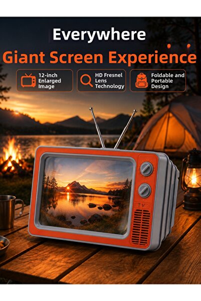 Lisinya Mobile Phone Screen Magnifier 12 Inch Fresnel Lens Portable for Eye C...