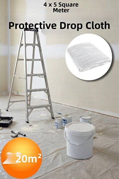 KAYRA LEATHER CRAFT 4 X 5 Meters 50m² Practical Tarpaulin Cover Home Office P...