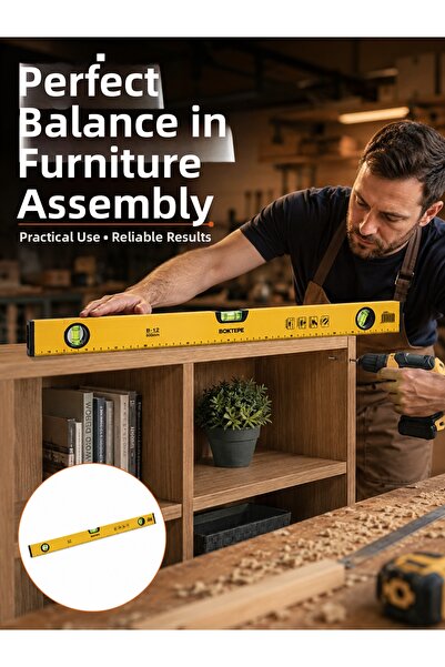 Lisinya Durable Plastic Body 600 mm Spirit Level New Generation -