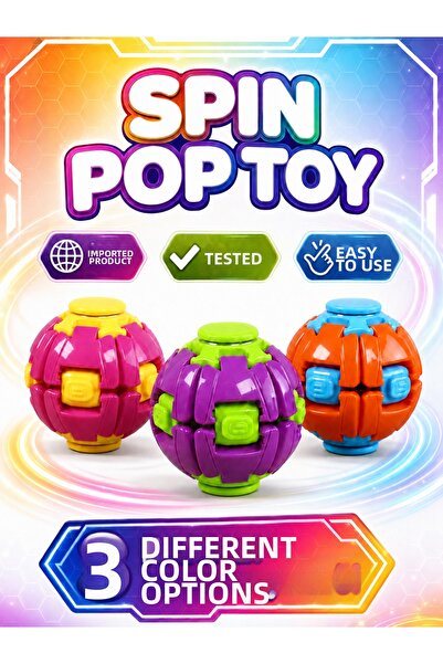 Gift Moda Pop Spin Spinning Activity Ball