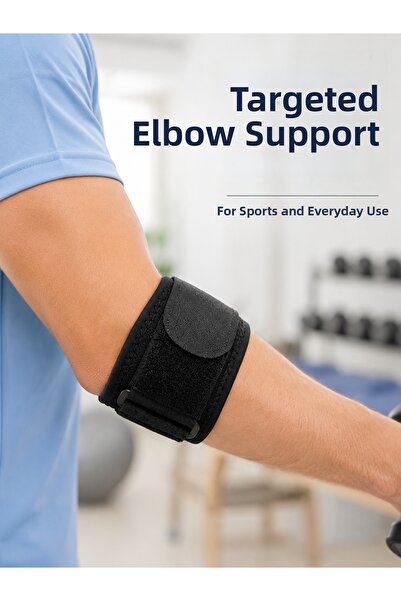 FTA TİCARET Sports Elbow Bandage Epicondylitis Bandage for Tennis Golfer's Elbow