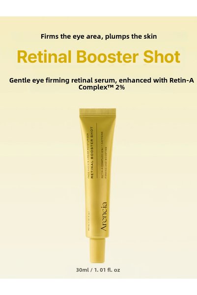 Arencia Retinal Booster Shot 30 ml Anti-Wrinkle Firming Facial Serum with Retinal Content