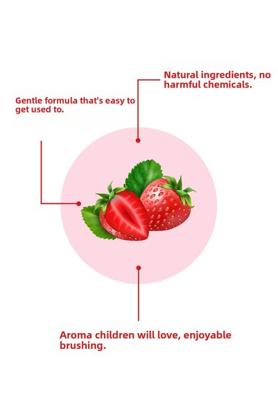 Agarta Strawberry 75 ml Natural Fluoride-Free Toothpaste