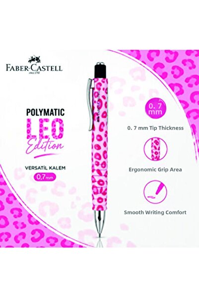 Faber Polymati̇c Versati̇l 0.7 Edition Pink