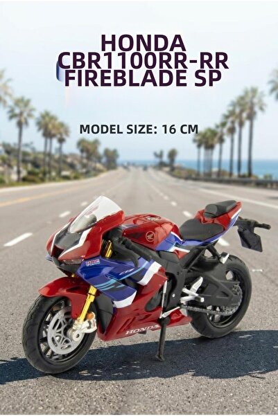 Tıfıl Toys نموذج دراجة نارية معدنية من هوندا CBR1000RR-R مرخصة من Hobbiez بمق...