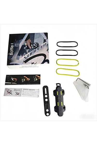 Choice black Mountain Road Bicycle Magnetic Water Bottle Holder Quick Detacha...