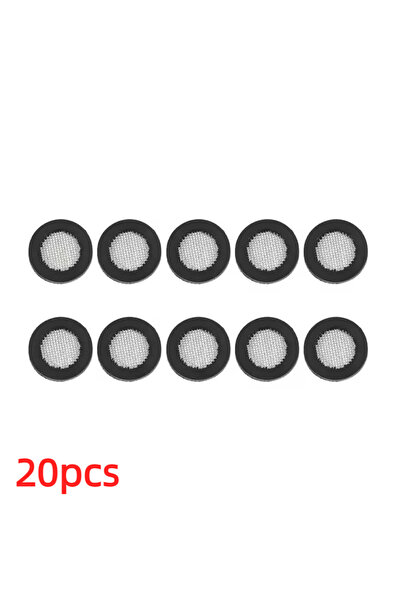 Choice 20pcs Set of 20 Plastic Faucet Filter Washers with Stainless Steel Mes...