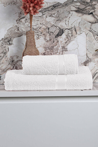 Mira Home Set prosoape de baie/duș pentru femei/bărbați, 2 piese, 90x150 cm