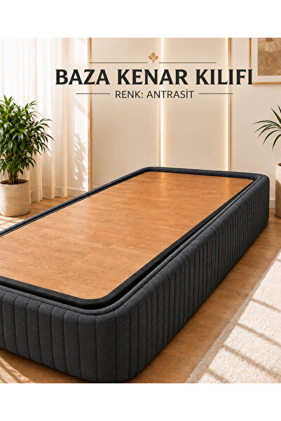 ByDekor Tasarım Sonne KETEN Baza Kenar KILIFI