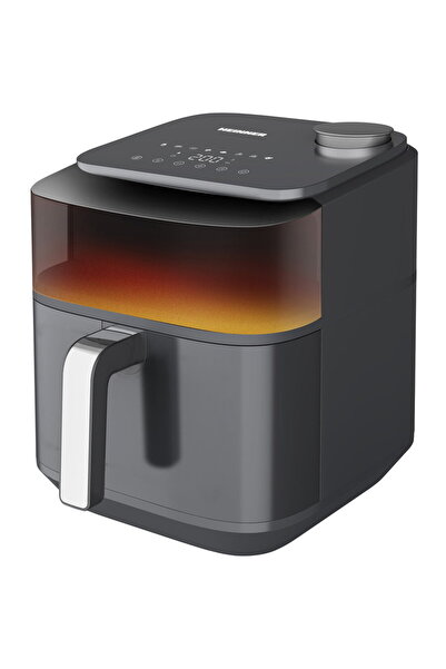 Heinner Friteuză cu aer cald CrispSteam Elite HAF-H7DLST1800, 1800W, încălzir...
