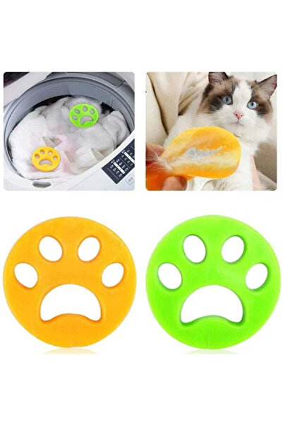 Generic Set of 2 reusable pet hair remover accessories, 7x7cm