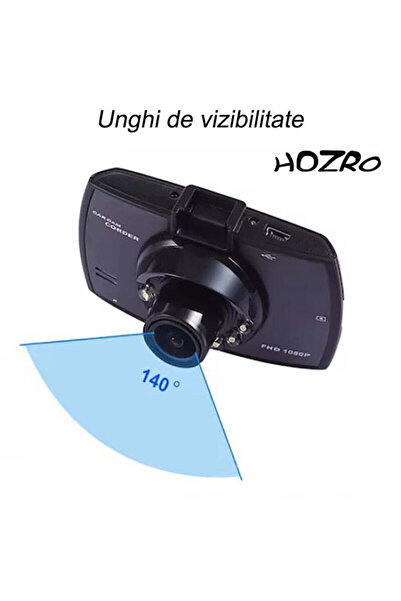 Generic Car DVR Camera Full HD 1080P, Night Vision, 140 Degrees