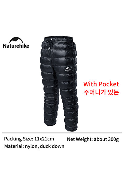 Naturehike L With Pocket 2024 New Winter Trekking Pants Waterproof Ultralight...
