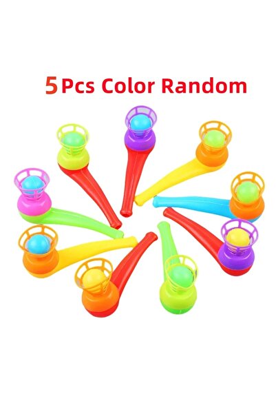 Choice 5pcs random 5/20PCS Children's Hanging Blowpipe Blowball Game Sensory ...