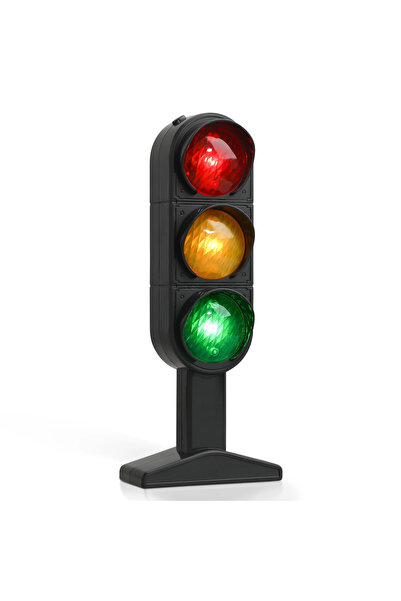 Choice 20CM 1pc Traffic Light Signs Toy Traffic Light Lamp Base Simulation Ro...