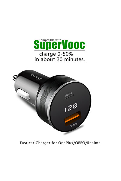 Choice car charger 2 port Car Charger for Find X5/Reno8,80W/65W Warp car adap...