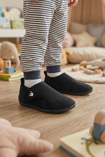 GEZER Winter Boys' Comfortable Sole Velcro Adjustable Home School Nursery Sli...