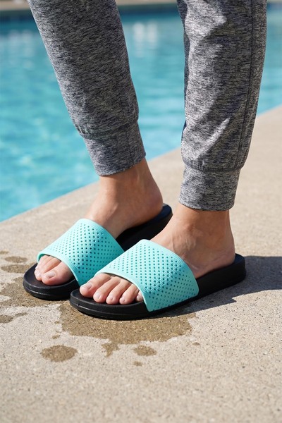 GEZER Women's Summer Eva Suitable for Wet Floor Home Garden Bathroom Pool Sli...