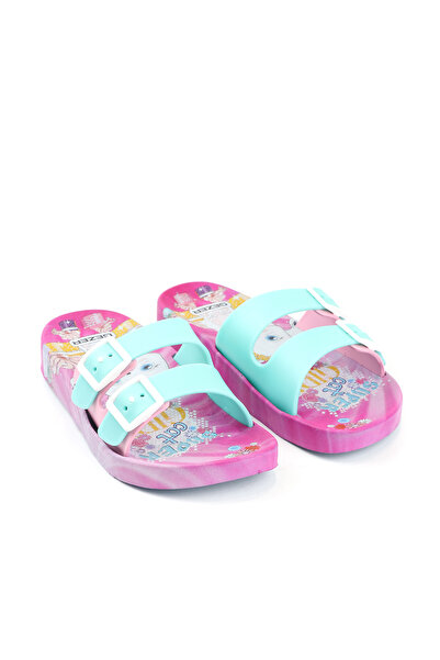 GEZER Summer Non-Slip Sole Two Buckle Girls' Slippers