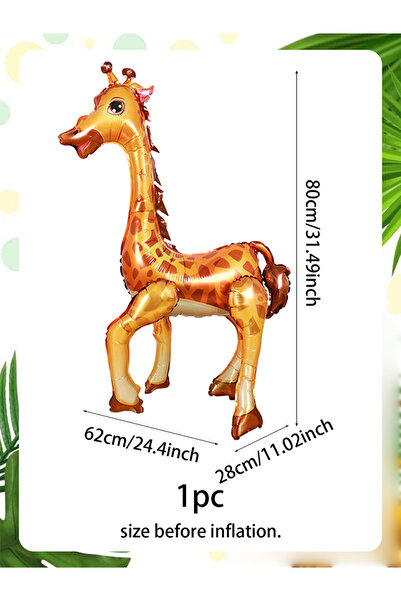 Choice Other giraffe 1pc Jungle Wild Animal 4D Standing Lion Tiger Giraffe Ze...