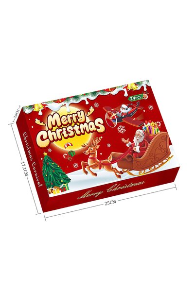 Choice 24TreasureHuntBox1PC 25cm 17.1cm 3.6cm Christmas Advent Calendar Prese...