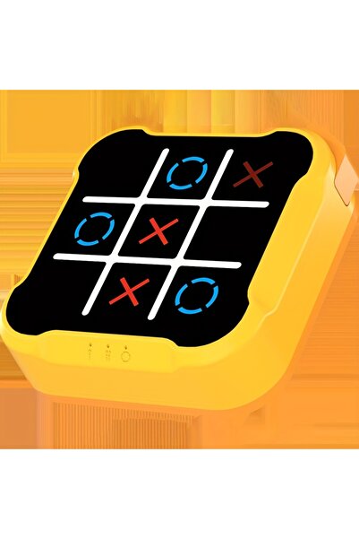Choice Yellow Portable Children Electronic Toys 4-Mode Tic-Tac-Toe Game Board...