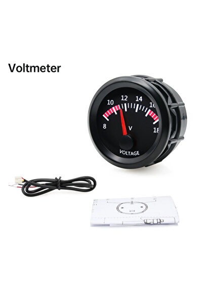 Choice Voltage 52mm Car Digital Indicator Gauge Water Temp Oil Temperature Vo...