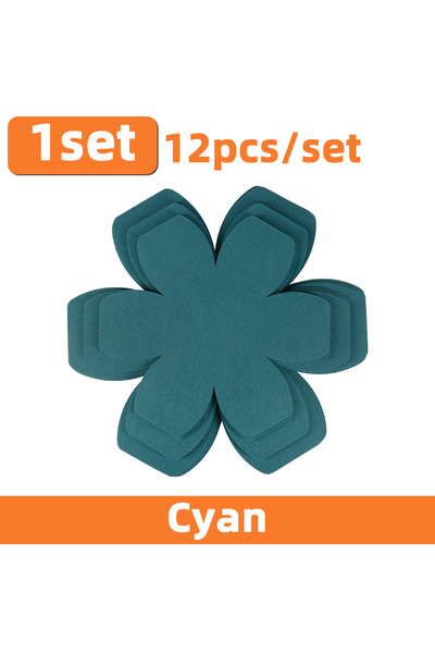 choice2 turquoise 12pcs Cookware Felt Insulation Pad Protector Scratch Resist...