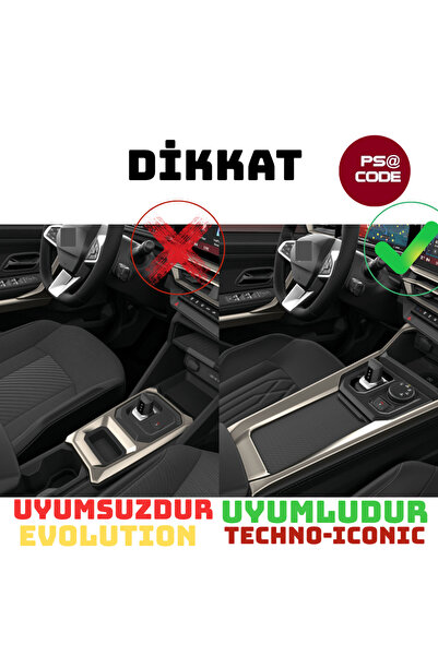 psa code Renault Boreal Orta konsol düzenleyıcı-Kolçak altı organizer